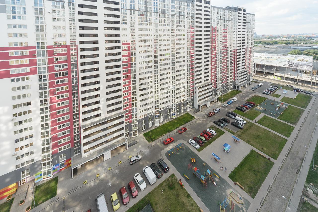 Smart Apartments Drahomanova 2А Kiev Buitenkant foto